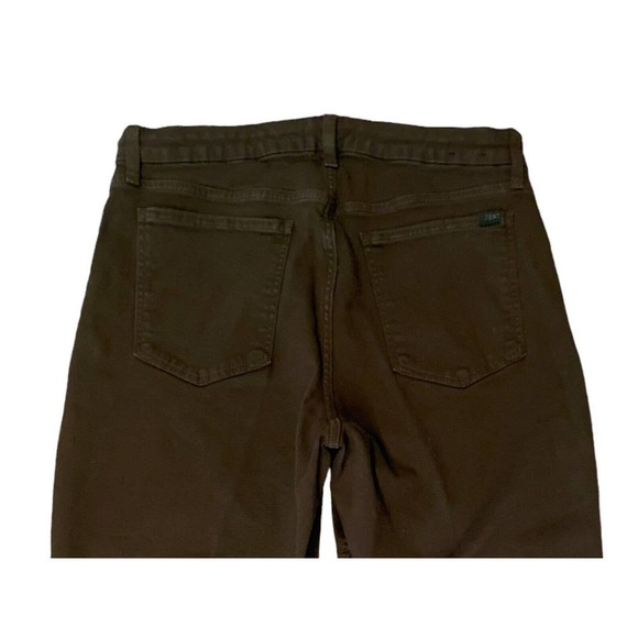 Jen7 by 7 For All Mankind Women's Coated Ankle Skinny Jeans Chocolate Size 16 - Picture 5 of 8